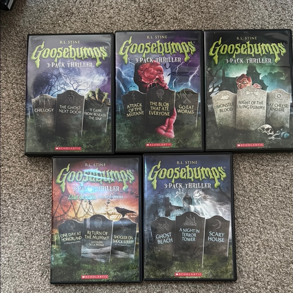 Scholastic Goosebumps DVD Collection (15 DVDs)